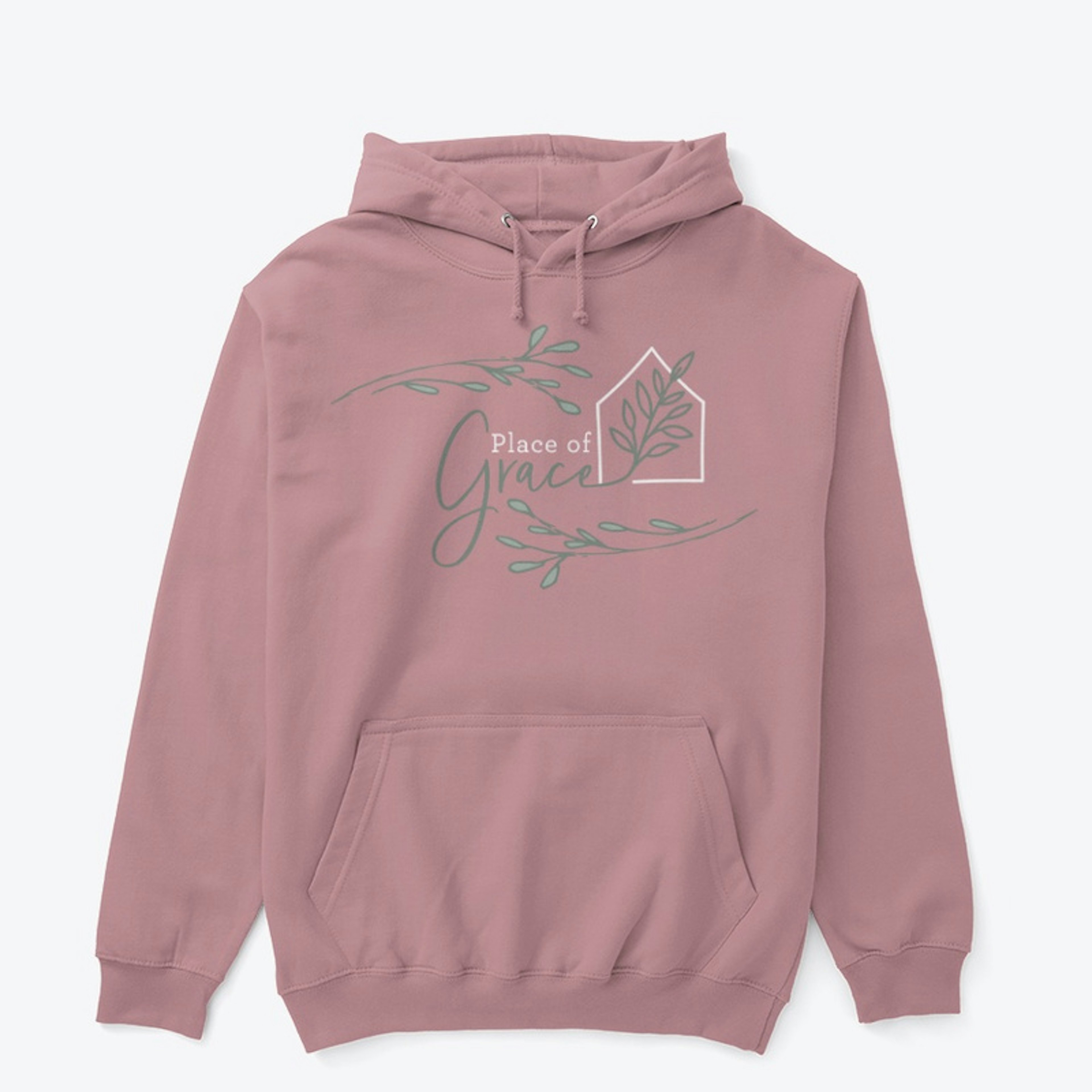 Place of Grace Logo Hoodie (Pink)