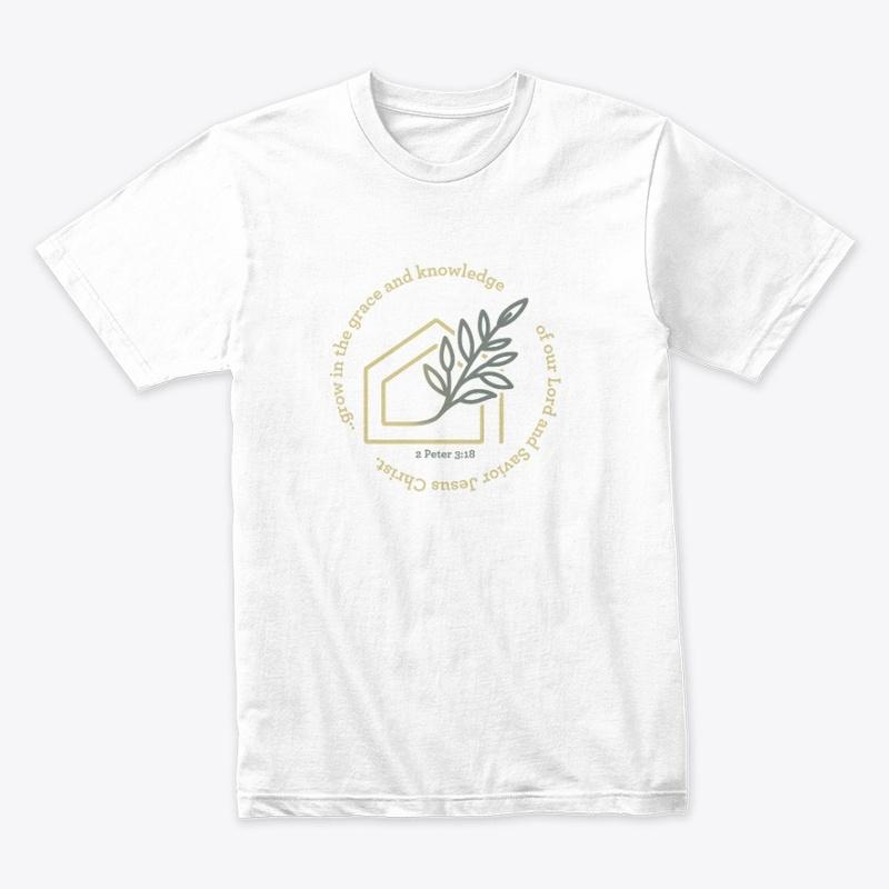 2 Peter 3:18 Unisex Tee - White