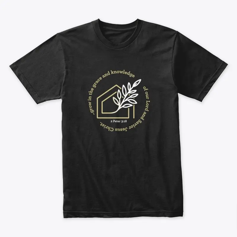 2 Peter 3:18 Unisex Tee - Black